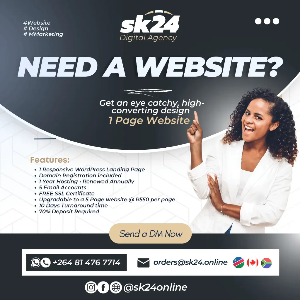 One-Page Web Design (STANDARD) 