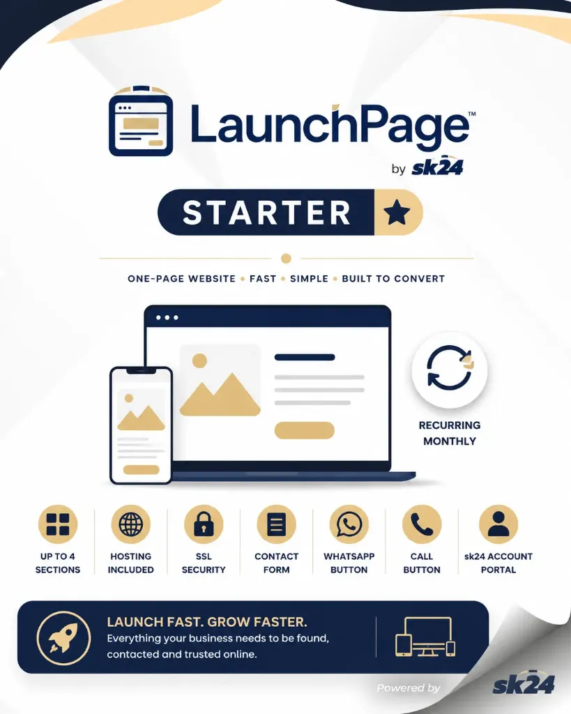 LaunchPage™ Starter (Managed) by sk24