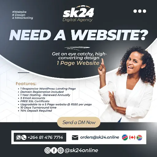 One-Page Web Design (STANDARD) 